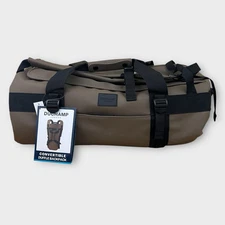 Duchamp London Convertible Duffle Backpack Brown Black NEW