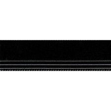 Multy Adhesive Carpet Edge Kit 1.5"x30" 2pcs Set Black DIY Flooring Trim