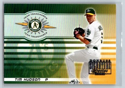 2003 Donruss Signature Series Team Trademarks /500 Tim Hudson #TT-33