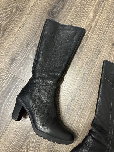 Timberland Damen Stiefel Gr.38 Schwarz Leder Neu - Bild 2 von 7