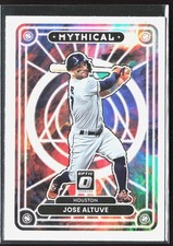 2022 Donruss Optic Jose Altuve Mythical Holo Prizm #MTH-14 Astros BASEBALL