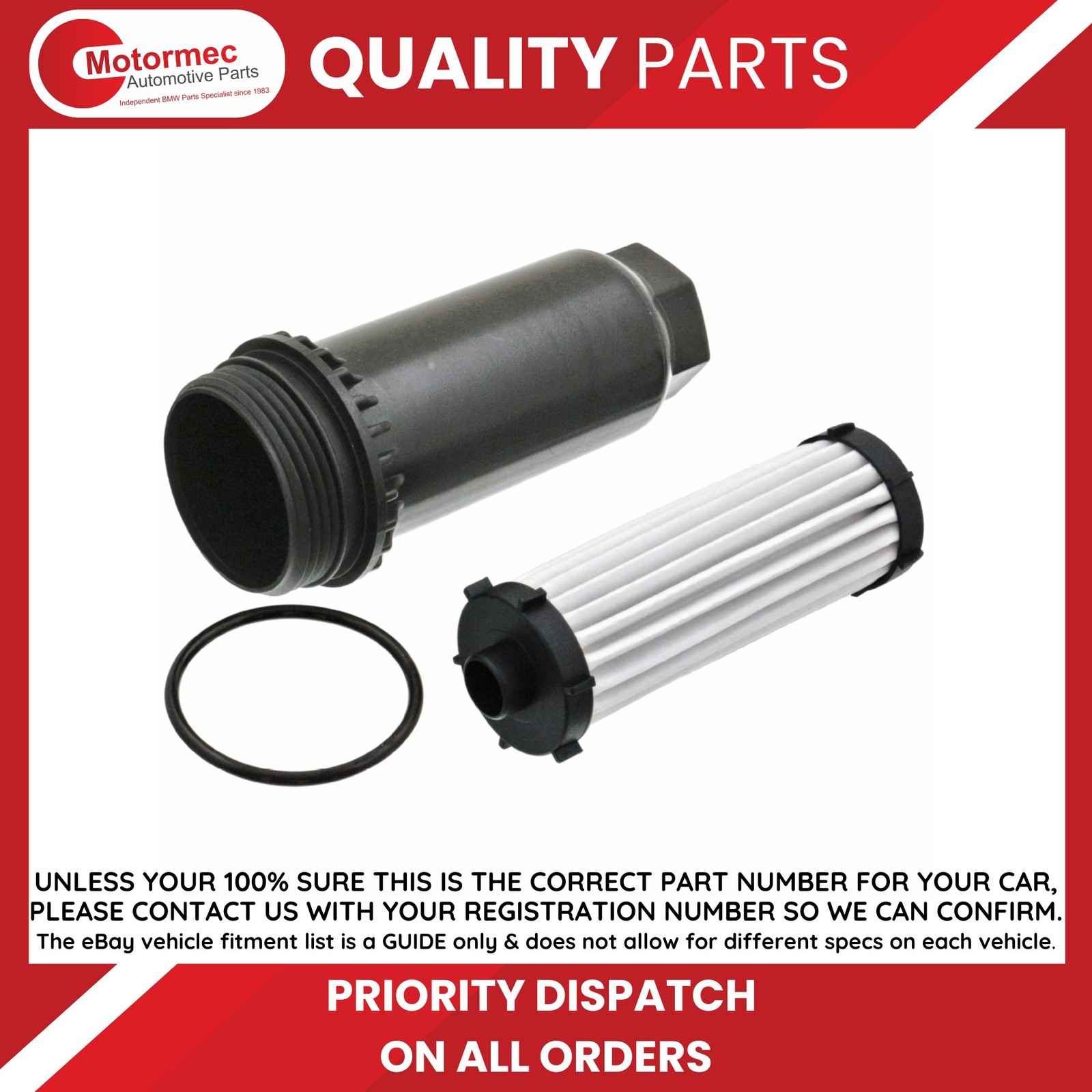 Automatic GearBox Oil Filter fits FORD FOCUS 04 to 20 Transmission Blue Print - Image 39