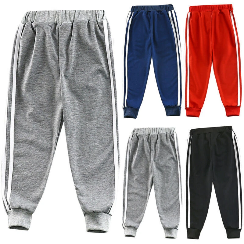 Boys striped joggers sale