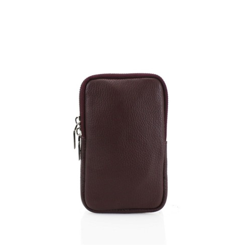 Mini bolso bandolera de cuero real genuino para mujeres y damas - Imagen 5 de 24