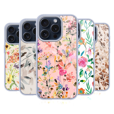 OFFIZIELLE NINOLA BLUMENMUSTER SOFT GEL HANDYHÜLLE FÜR APPLE iPHONE HANDYS
