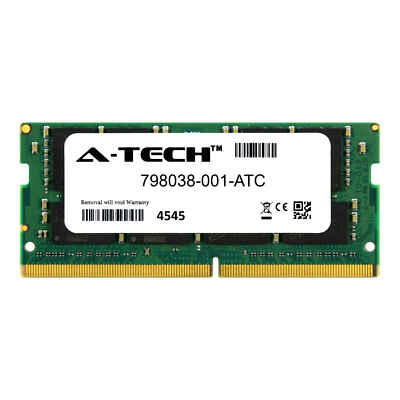 16GB DDR4 PC4-17000 SODIMM (Replacement for HP 798038-001) Laptop
