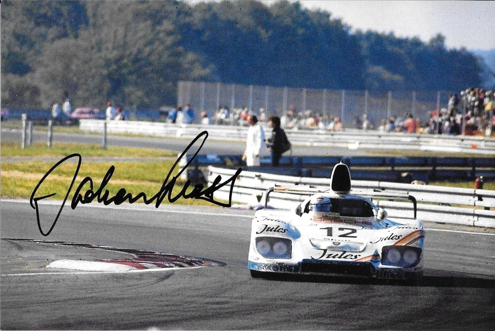 Jochen Mass Signed Porsche 936/81 Le Mans 1981 Race Winning Car