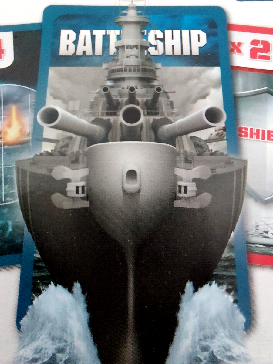 Hasbro BATTLESHIP Card Game fun for Ages 7+, Player Strategy