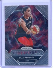 2021 Panini Prizm WNBA Fireworks Insert NO. 11 Liz Cambage - Las Vegas Aces
