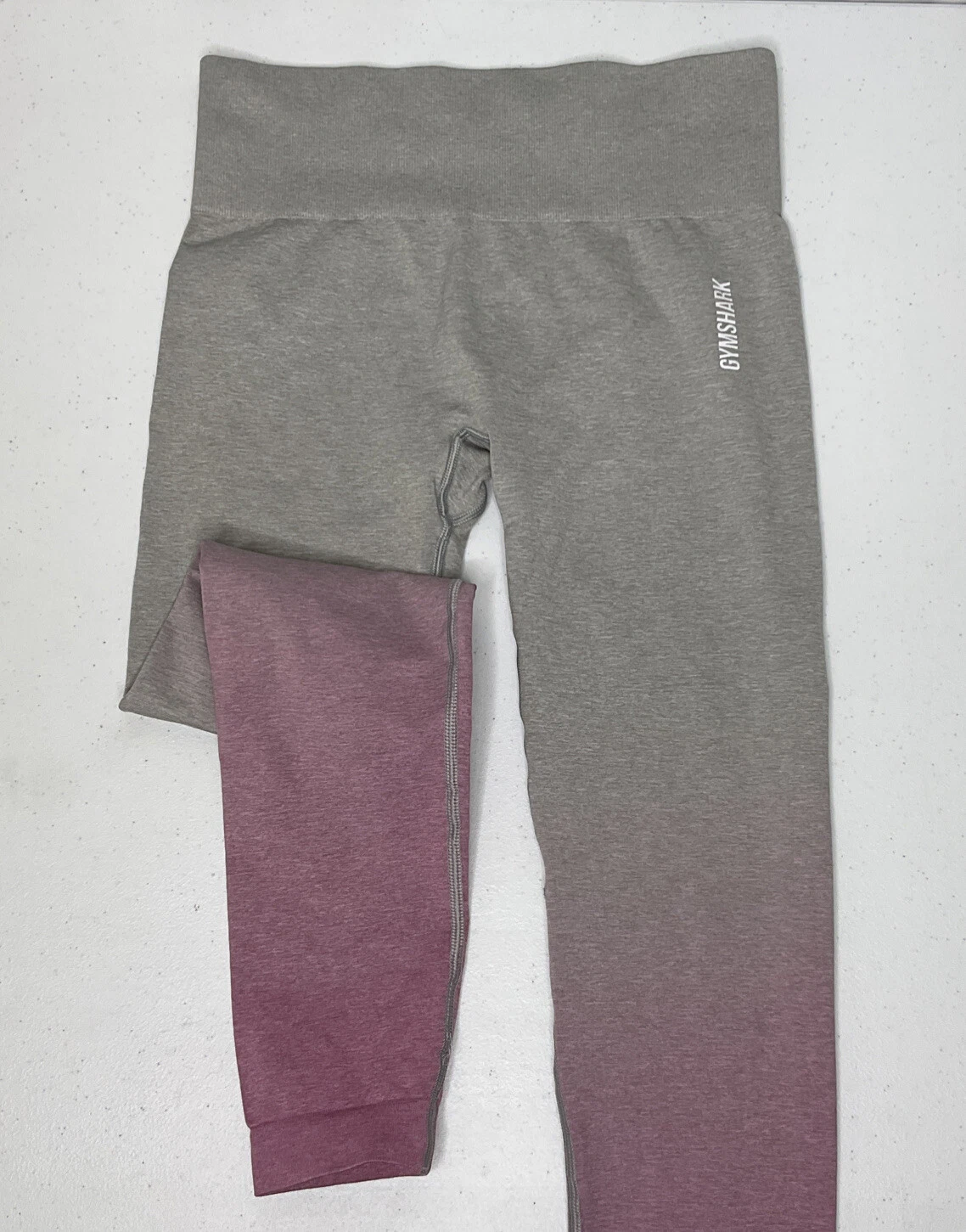 gymshark seamless flex high waist ombre running athletic leggings