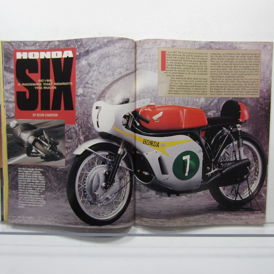 Cycle World Jan 1995 Vol 34 No 1 Honda CBR600F3, Yamaha SR500, Penske 8900 - Image 4 of 4