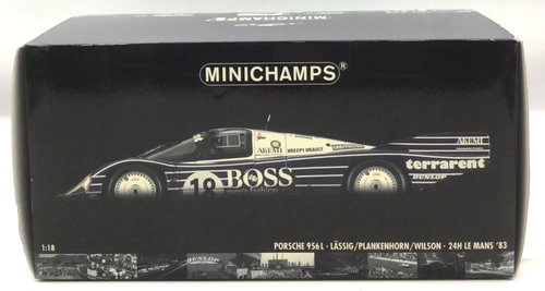 Minichamps: 1983 Porsche 956L "BOSS" # 18 - Le Mans 24 Hours - Limited Edition