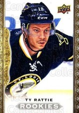 2014-15 UD Masterpieces #169 Ty Rattie