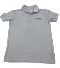 Authentic Galaxy By Harvic, Christopher House School Uniform White Polo - Size 6