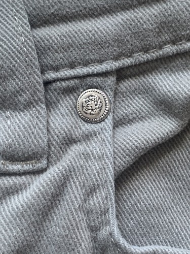 Versace Jeans Couture Talla 35 Hombre Vintage Colores Oliva 100% Algodón - Imagen 23 de 24