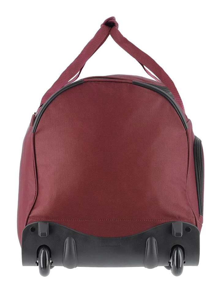 travelite Basics Fresh Wheeled Duffle Reisetasche Trolley Bordeaux weinrot - Bild 4 von 4