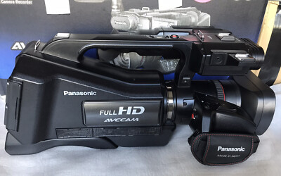 PANASONIC AG-AC8EJ FULL HD CAMCORDER 28mm Wide AVCCAM - AVCHD | eBay