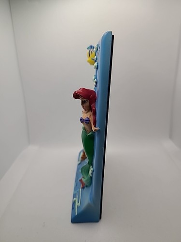 Vintage 3D Disney Princess Little Mermaid Ariel Fits 4x6 Picture Photo- Read - Picture 3 of 12