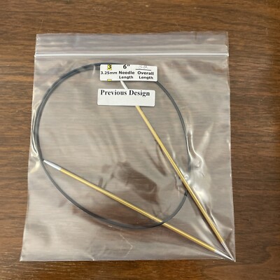 Signature Needle Arts Size 03/3.25mm  Full Circ 6  X 32  New VERSION 1 Stiletto