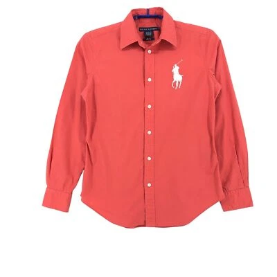 Ralph Lauren Femmes Slim Fit Manches Lässig Formelles Chemise TAILLE S - UK:8 - Photo 1/4