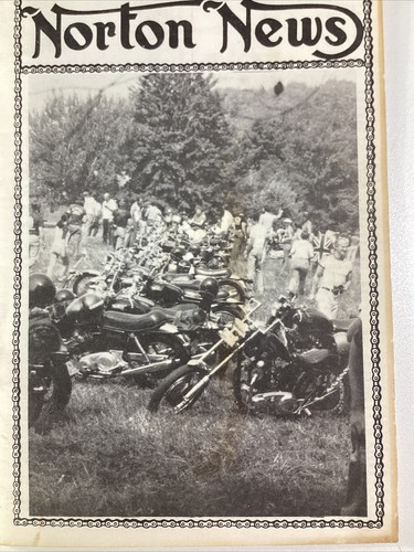 Norton Motorcycles News 1982 USA Owners Shop Ads Rally Branham