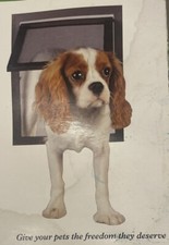 NEW PetSafe Screen Door for Dogs  Cats 1-30 Lbs. Easy Installation SHIPS FREE