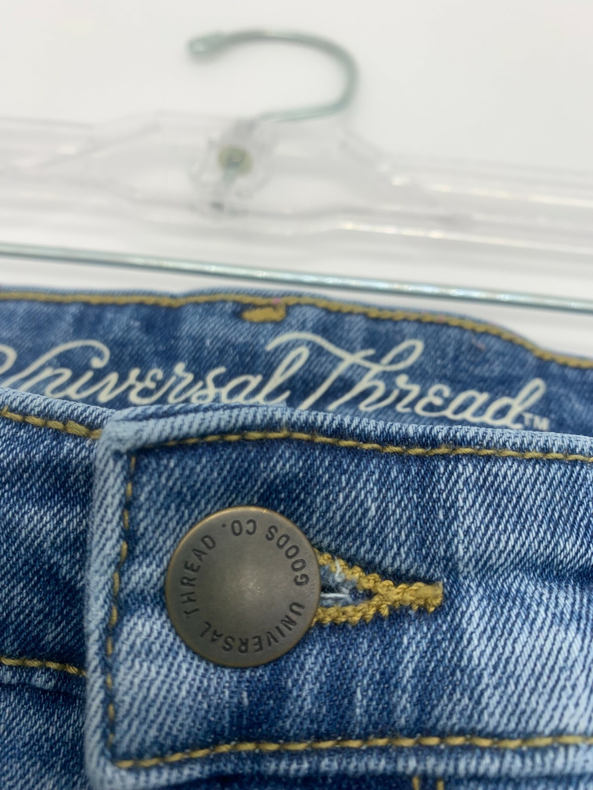 1 pr Universal Thread Classic Distressed Denim Sh… - image 3