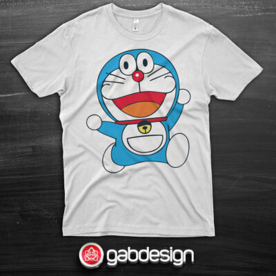 Doraemon Cartoon 80er Jahre T-Shirt - 100% Baumwolle