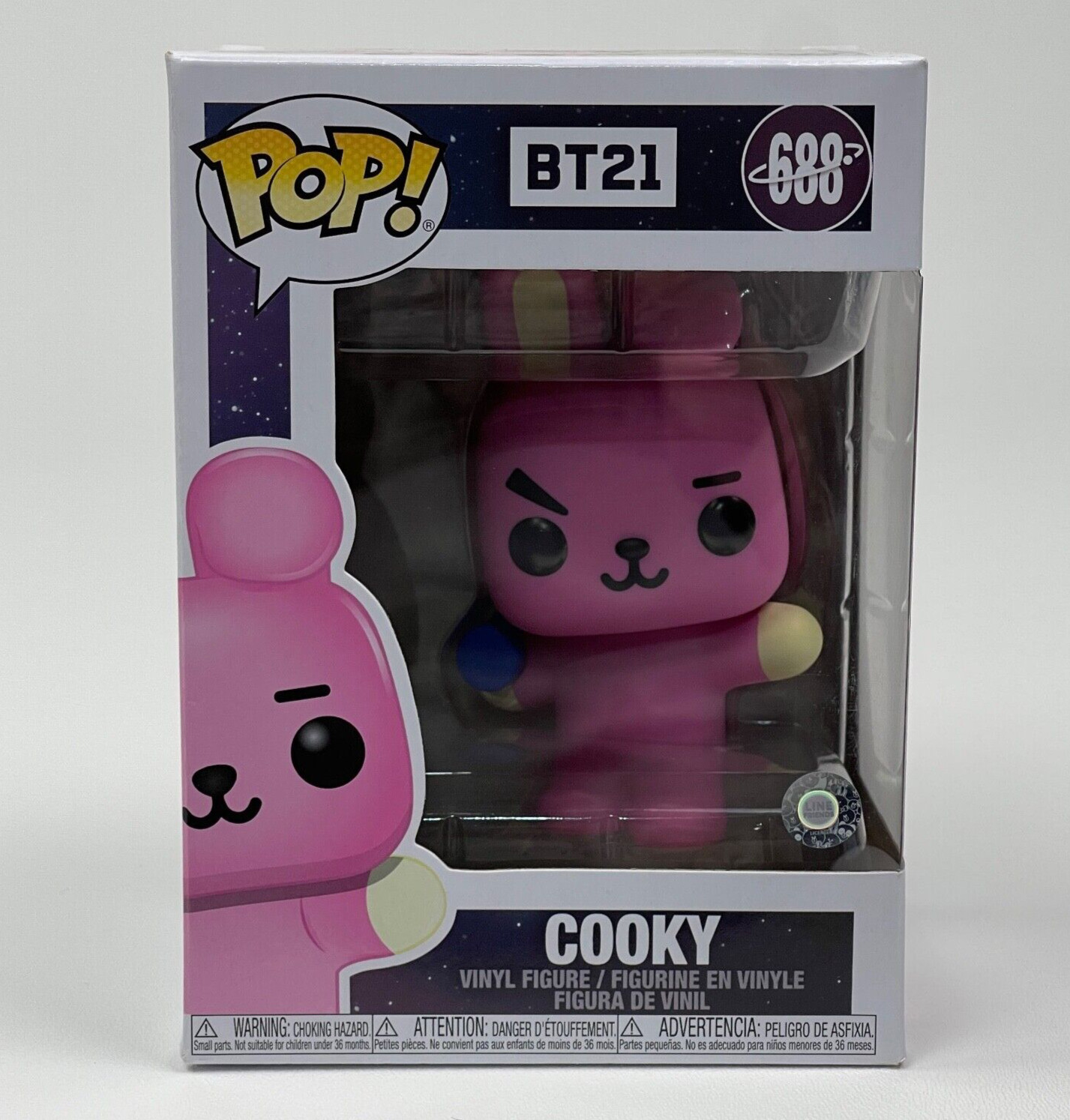 Funko Pop Bt21 #688 Cooky Vinyl Figure -- New (Other)