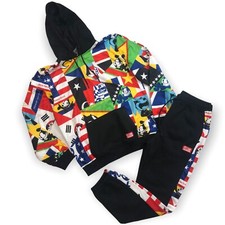 Reason Felix mens 100 AUTHENTIC 2p set Hoodie  Pants size Medium Multicolor