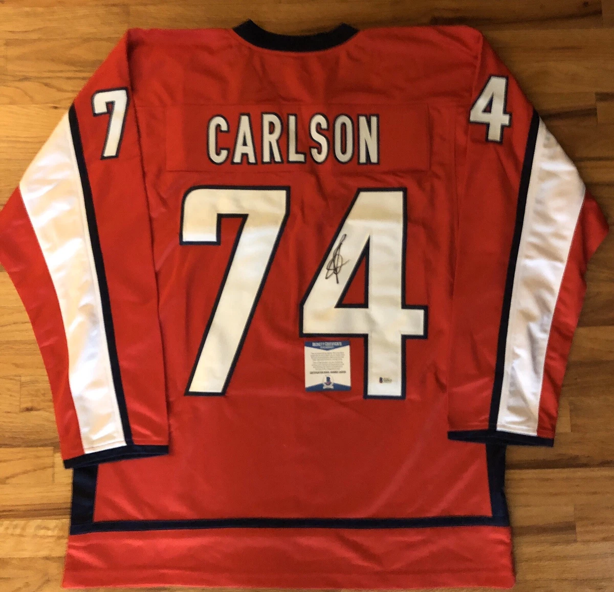 Washington Capitals Autographed Jerseys