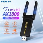 1800Mbps ax USB3.0 Wireless WiFi 6 Receiver 2.4/5GHz Dual-Band Adapter Dongle UK