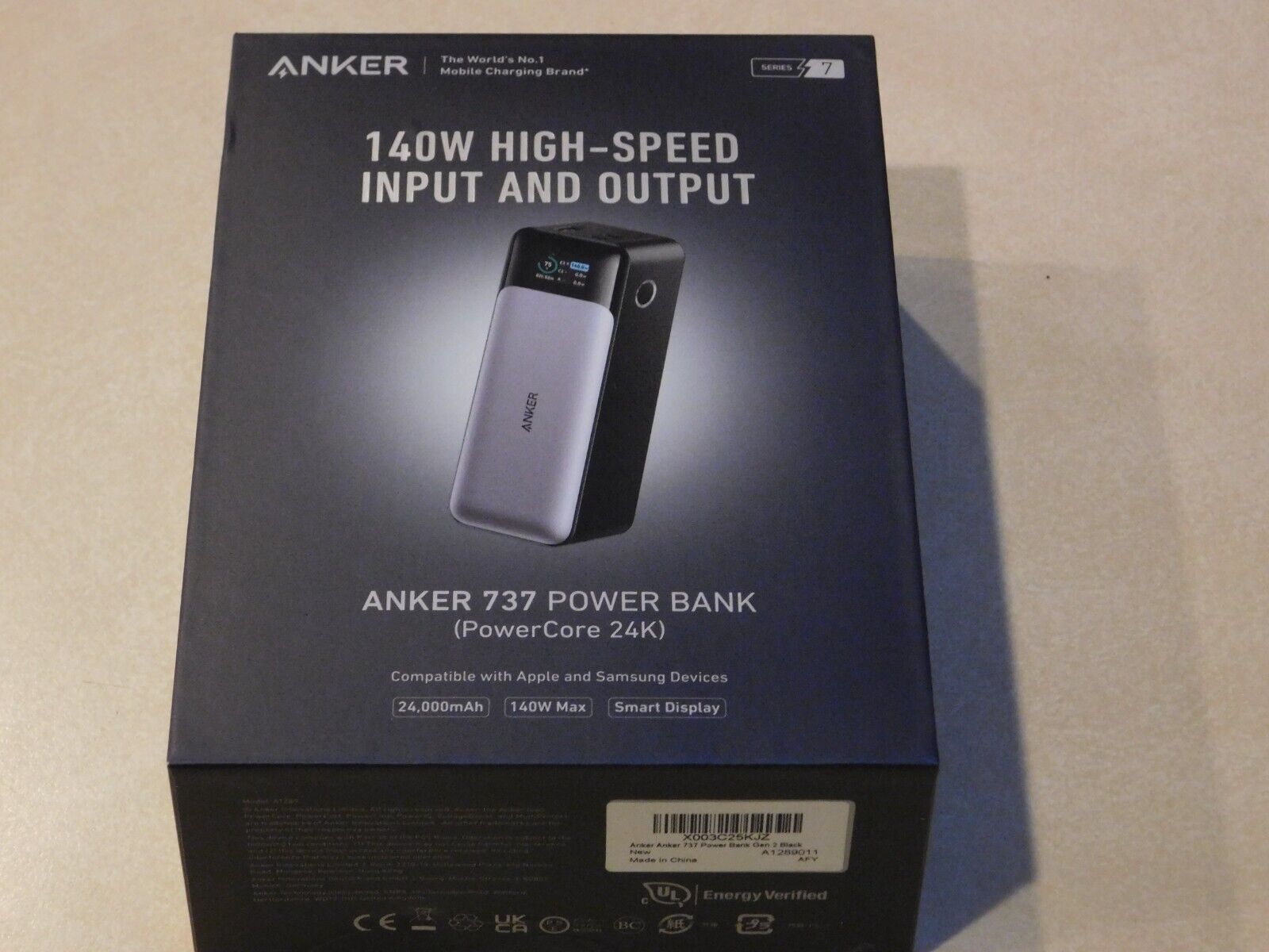 Anker 737 Power Bank (PowerCore 24K) - Anker US