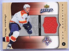 2004-05 UD MVP MATERIALS GAME-USED JERSEY #M-SW S. WEISS NM-MNT RAW (TL-6391)