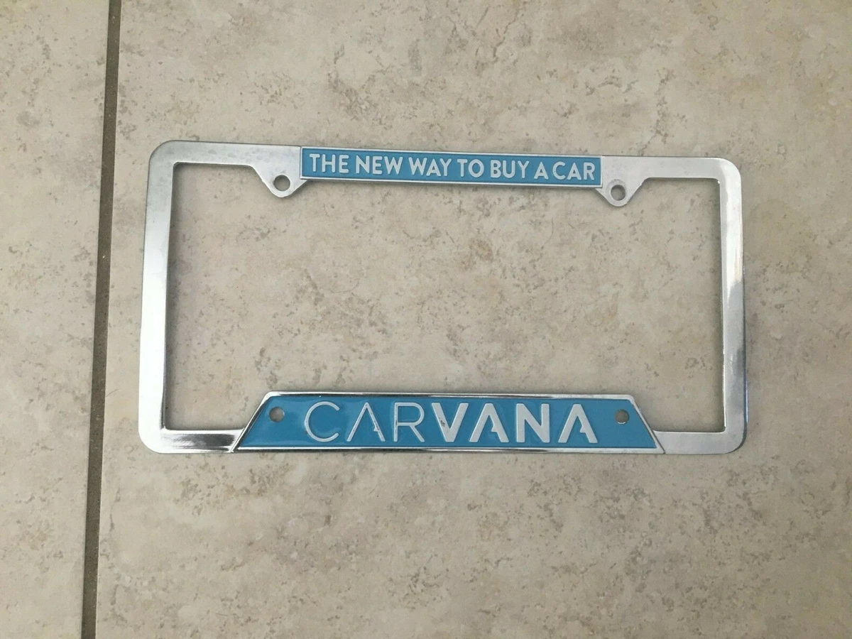 Carvana License Plate Frame the new way to buy a car