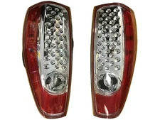 Taillight Assy Set Chevrolet Colorado 2004-2012 Custom Chrome/Red LED New