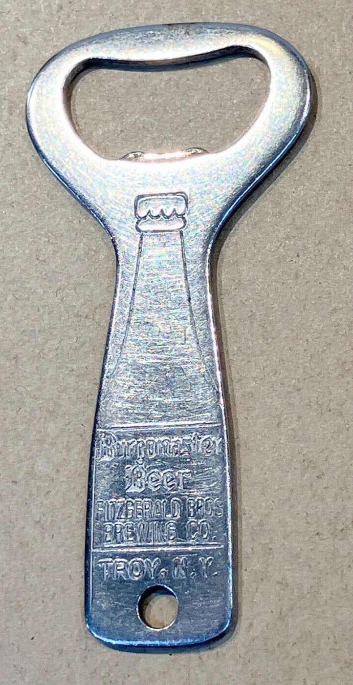 Burgomaster Beer Fitzgerald Bros Brewing TROY  bottle opener BARTENDER barware