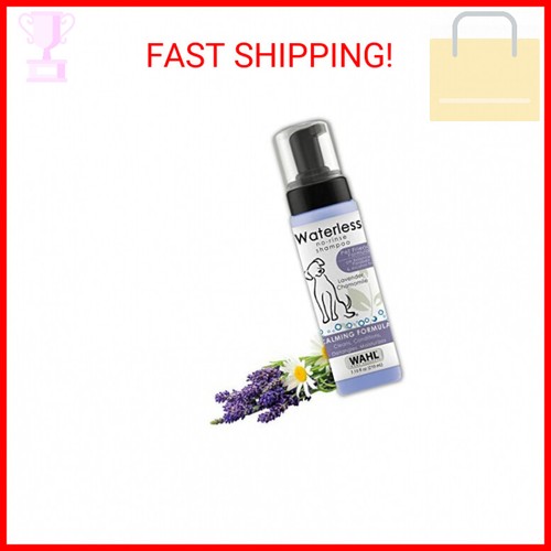 wahl no rinse waterless shampoo lavender