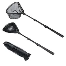 RESTCLOUD Fishing Landing Net with H: Aircraft-grade Aluminum Handle, 63" Full