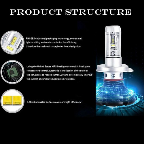 Alla LED Color Changeable 9005 Daytime Running Light Bulb|Headlight Bulb W Y B - Picture 7 of 11
