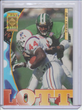1995 Collector's Edge Black Label #94 Ronnie Lott New York Jets, Chiefs