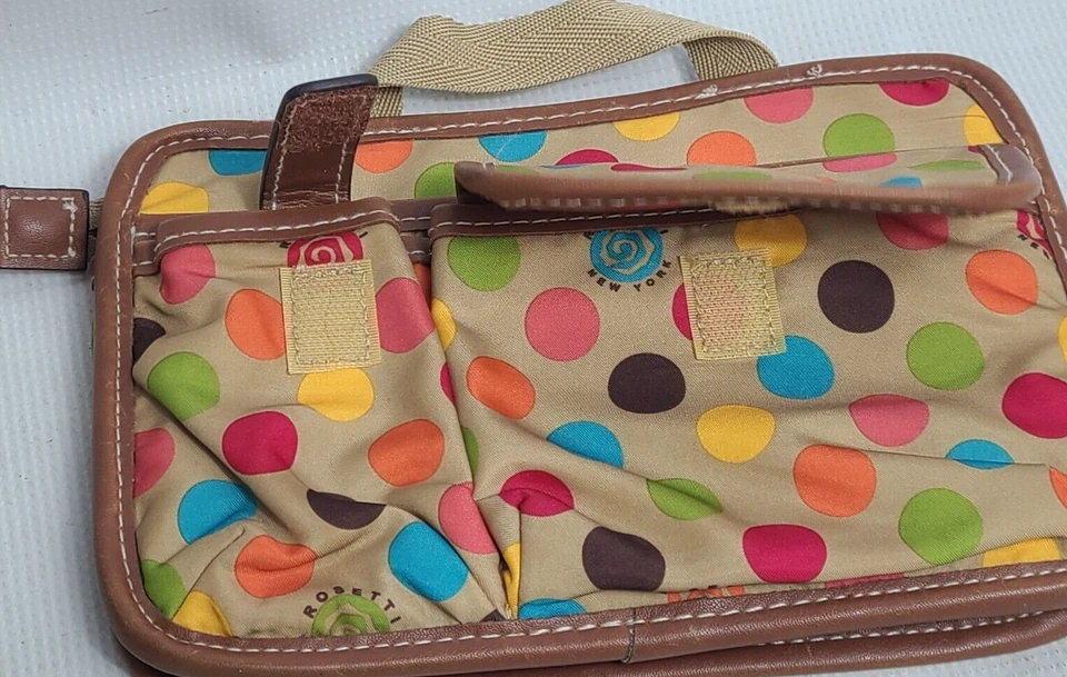 Bolso sin asas Rosetti en lunares multicolores 6" X 9" Foto 4 de 4