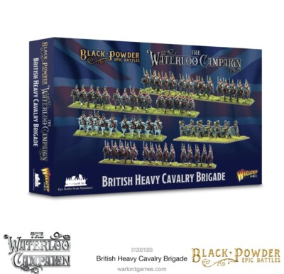  Warlord Games Epic Battles British Heavy Cavalry Brigade Napoleonic BNIB
