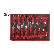 Teng Tools TTEMB17 - 17 Piece Mega Bite Plier Set in EVA