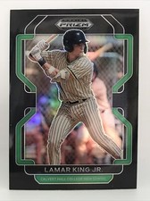 2022 PANINI PRIZM DRAFT Lamar King Jr  RC #PDP120  BLACK