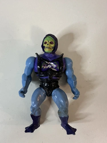 Vintage 1983 Mattel He-Man Battle Armor Skeletor Figure MOTU