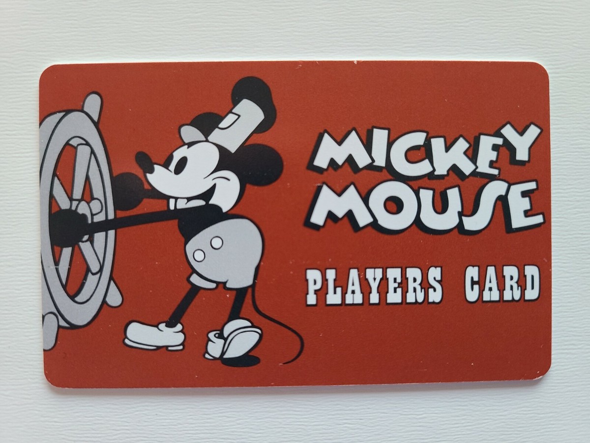 ミッキー プラスチックカード Walt Disney World Plastic Arcade Players Cards, PICK YOUR CARDS