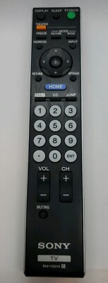 Original Sony RM-YD014 Remote Control KDL32XBR4 KDL40D3000 KDL40V3000 KDL40LV130