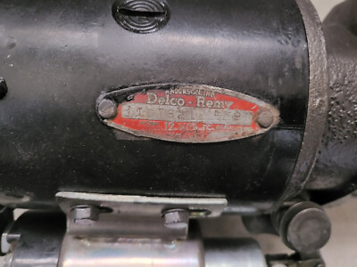 #ad DELCO REMY STARTER BUICK 1954 1955 ALL MODELS OEM # 1107621 5E9 DATE CODED $389.99