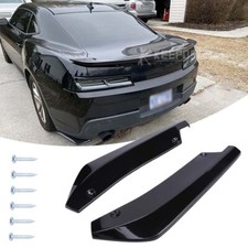 For Chevy Camaro Ss Rs Lt Glossy Rear Bumper Canards Splitter Diffuser Spoiler For Chevy Camaro Ss Rs Lt Glossy Rear Bumper Canards Splitter Diffuser Spoiler
